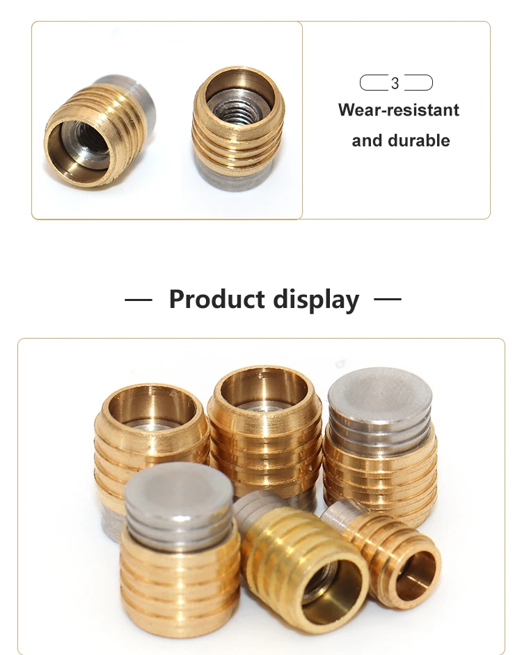 inoxidável bronze hasco puxando explosão garganta plug molde refrigeração plugz942