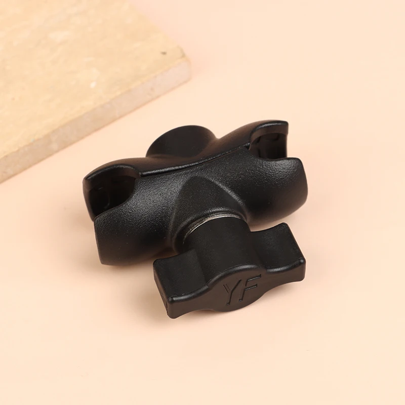 [H]5.5CM 알루미늄 합금 더블 소켓 암 볼 헤드 홀더 마운트 클램프 자전거 오토바이 카메라 연장 암