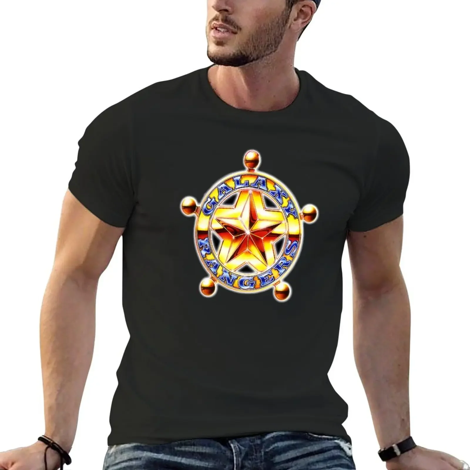 

Galaxy Rangers Retro Cartoon T-Shirt oversizeds heavyweights new edition t shirts for men cotton