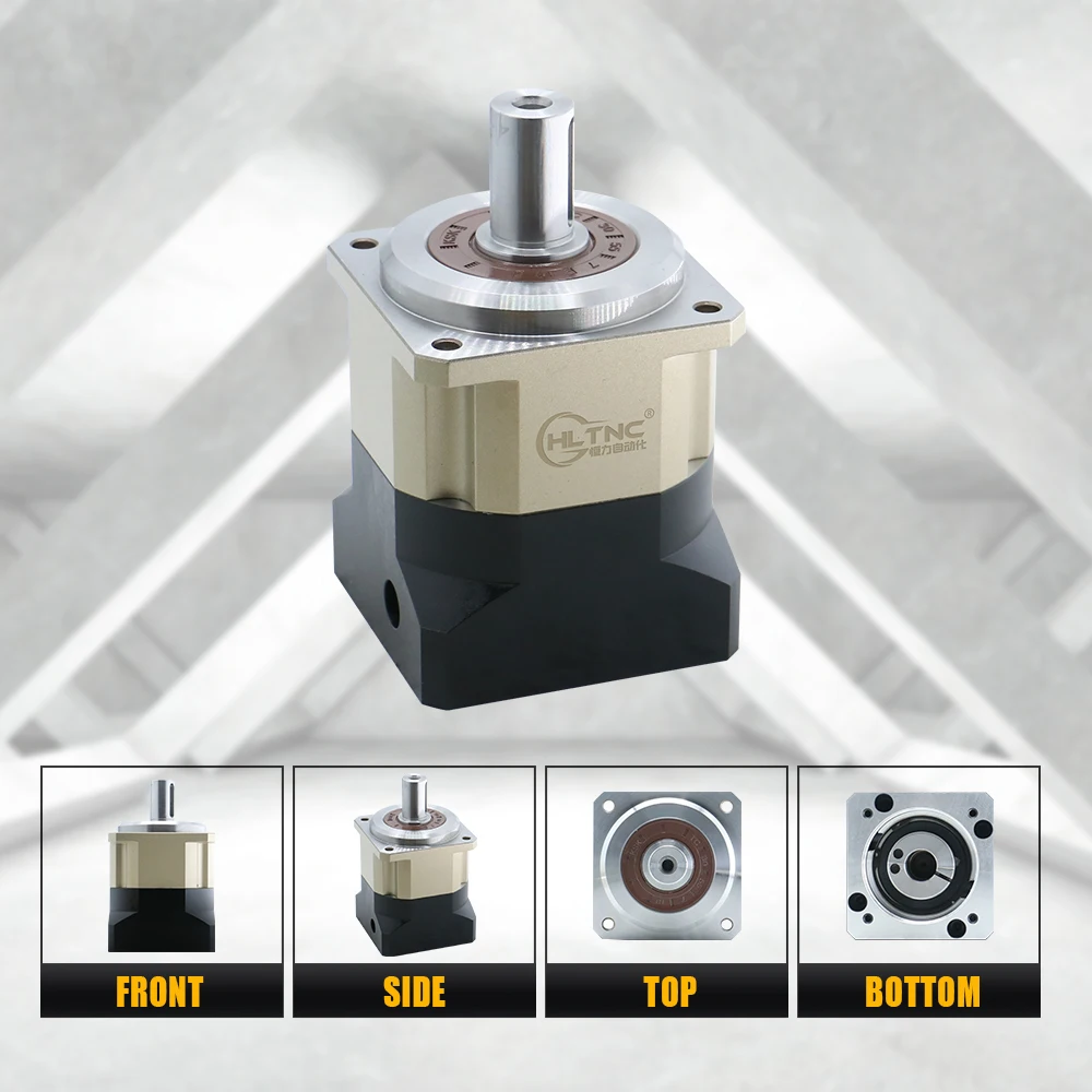 헬리컬 기어 유성 감속기 슈트, 90 플랜지 750W 서보 모터 6 armin 고정밀 입력 19mm 출력 샤프트 22mm