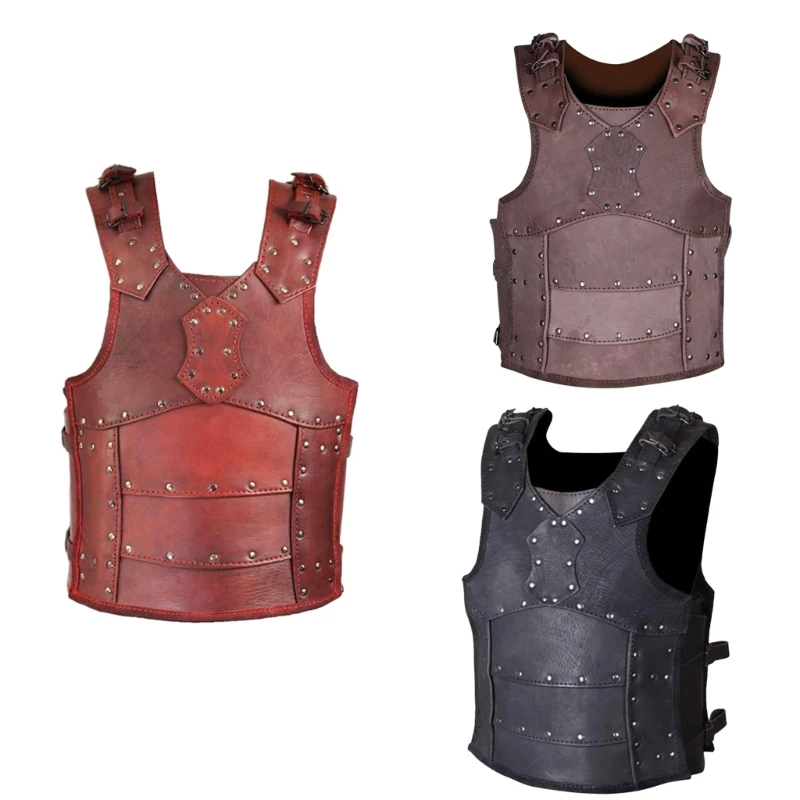 

Medieval Chest Shield Medieval Chest Armor Costume, Men Medieval Costume for Halloween Cosplay Party Stage Performances