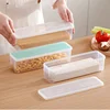 Kitchen Noodle Spaghetti Container Household Cereal Preservation Storage Box with Cover Spaghetti Box Kitchen Food Container 2