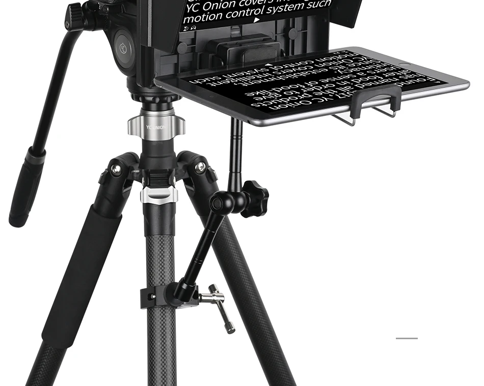 Professional Teleprompter for Phone DSLR Video Recording Mobile