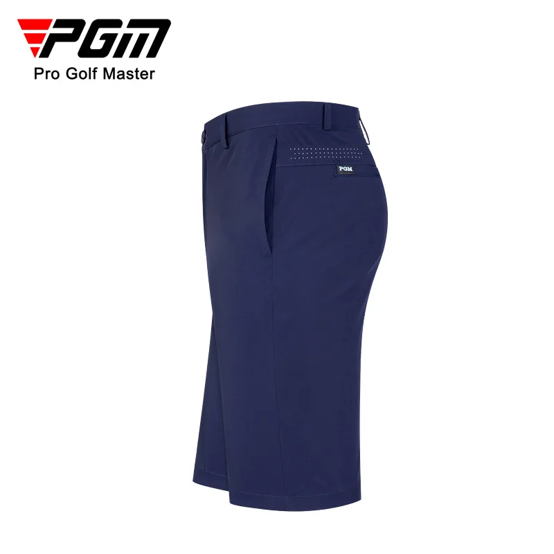 PGM Men Golf Stretch Shorts Comfortable Cotton Clothing Sports Wear Summer Quick Dry Solid Refreshing Breathable Pants KUZ130