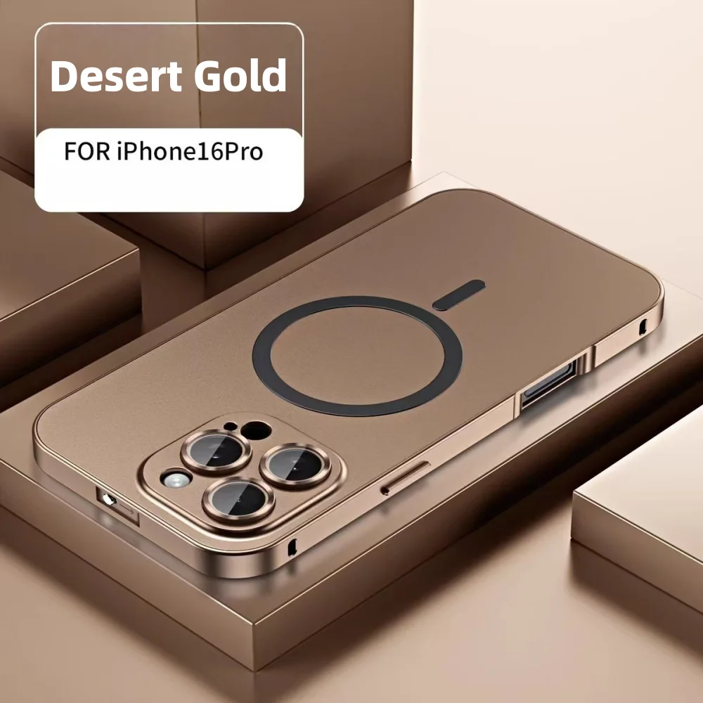 Premium Aluminum Metal Frame for Magnetic Charging Shockproof Case