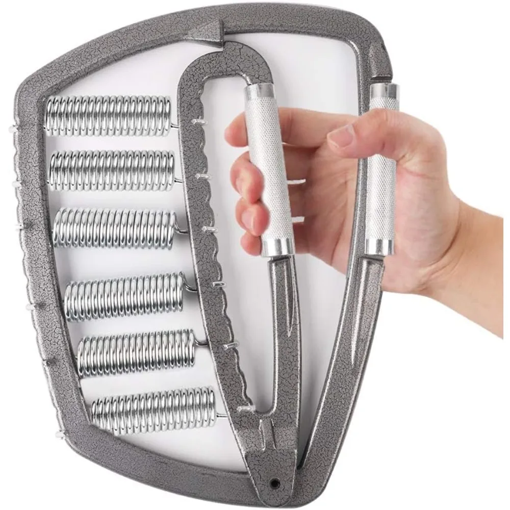 

Профессиональный усилитель с ручкой, 200 лб-1200 фунтов, нескользящий металлический Регулируемый сверхпрочный растяжитель для пальцев с сумкой для переноски, Утяжеленный