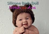 7" Boy Micro Preemie Full Body Silicone Smile Baby Doll "Noah" Lifelike Mini Reborn Doll Surprice Children Anti-Stress 2