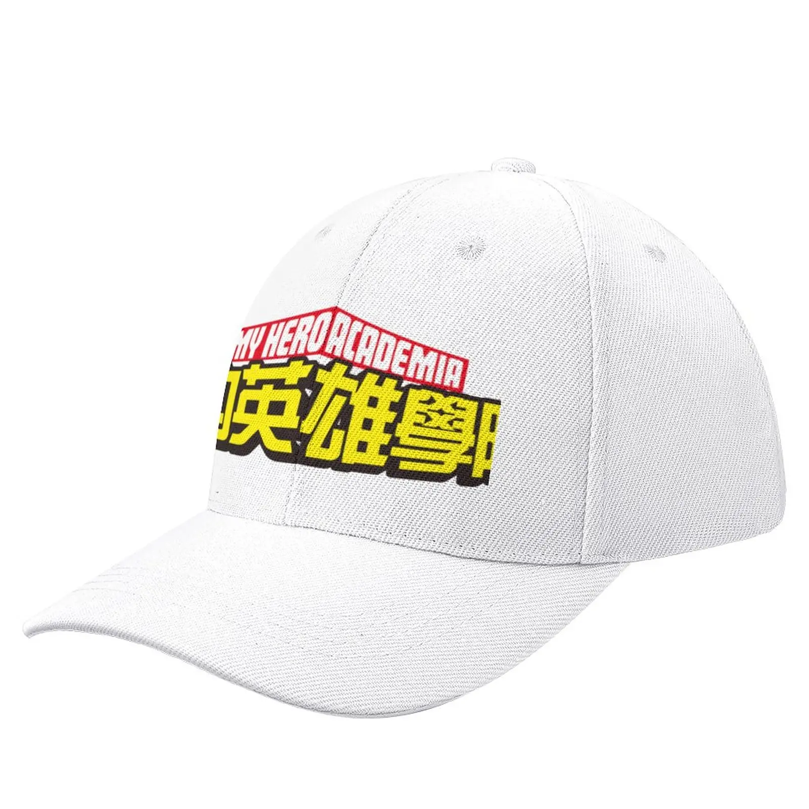 

my hero academia logo cap Baseball Cap New In Hat Sunscreen hiking hat Golf Wear Cap Men'S Women'S