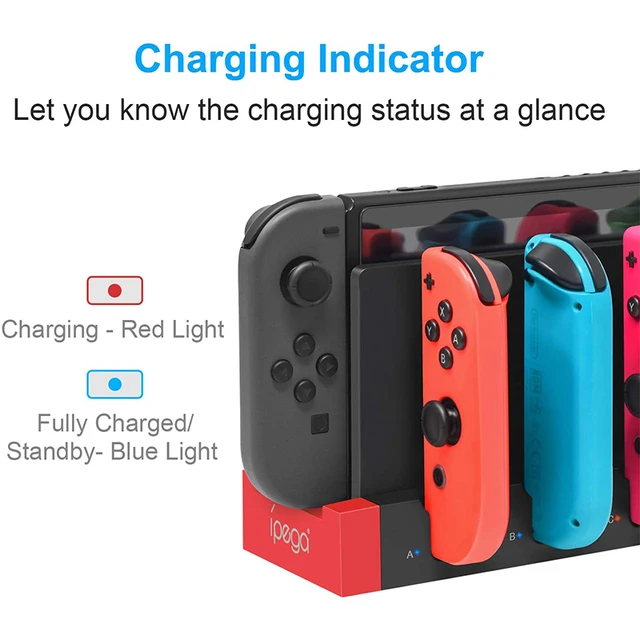 Nintendo Switch Joy Con Controller Charger Dock Stand Station Holder