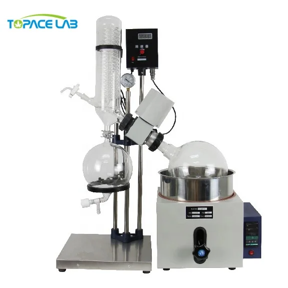 

Topacelab Mini Crude Oil Distillation Unit 5l Rotovap Vacuum Pump and Chiller for 5l Rotary Evaporator