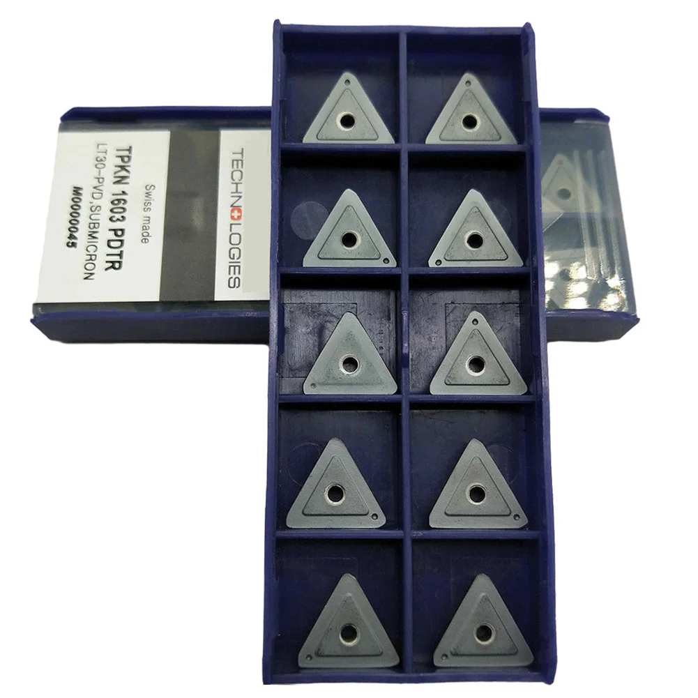 

Milling Insert TPKN1603PDTR Insert For Finishing For Semi-finishing Parts Replacement Tools 10pcs For Cast Iron