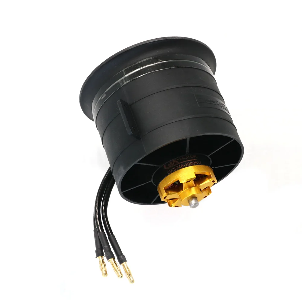 80 mm EDF 12 Flügel Impeller QX-MOTOR QF3748 1000 kV QF3538 2000 kV bürstenloser Motor CW CCW 2000 kV/1000 kV für RC-Drohnenmodellteile – Detail 17
