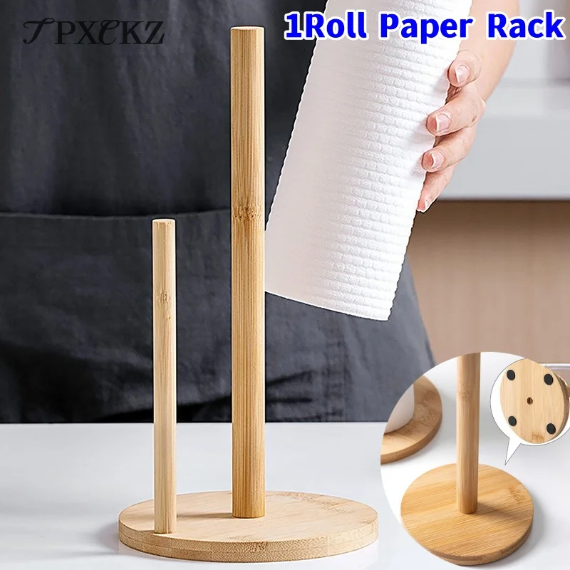 

Деревянный держатель для бумажных полотенец и рулонов