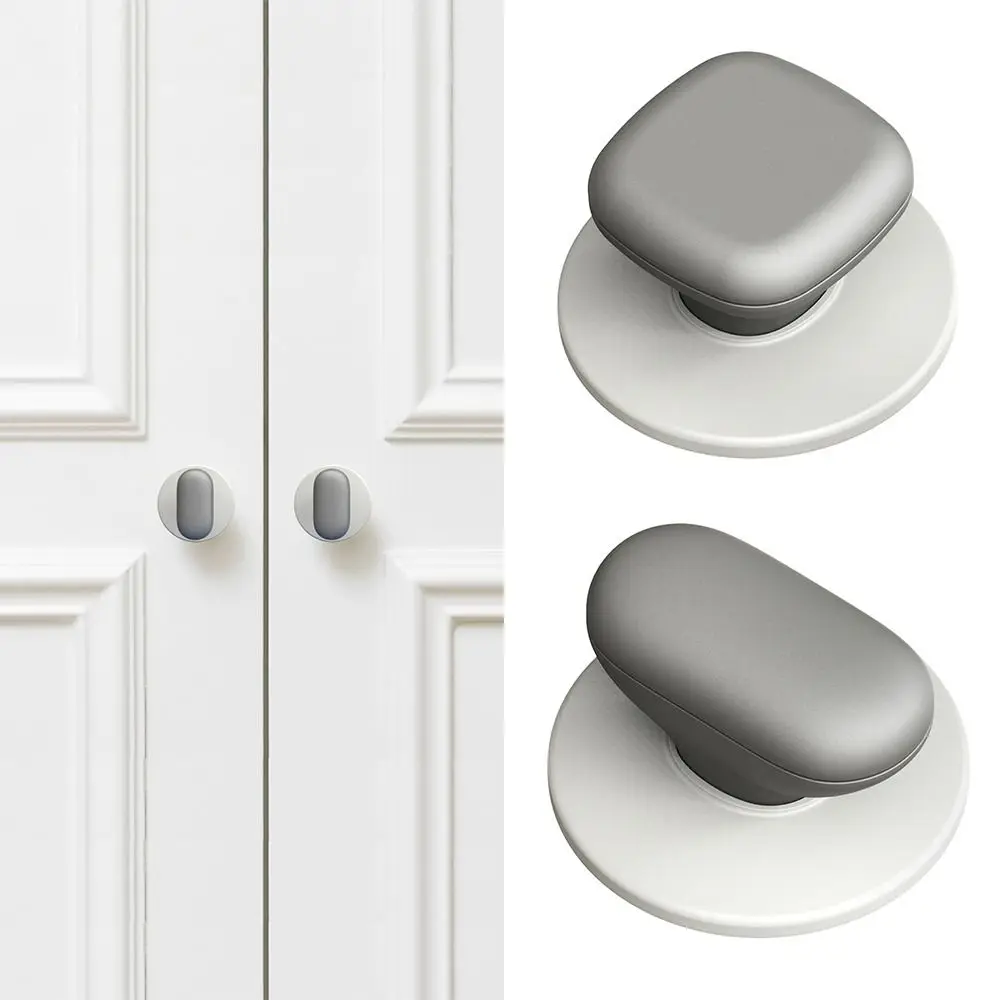 New Cabinet Drawer Wardrobe Knobs Self-adhesive Door Pull Kitchen Handle Furniture Hardware
