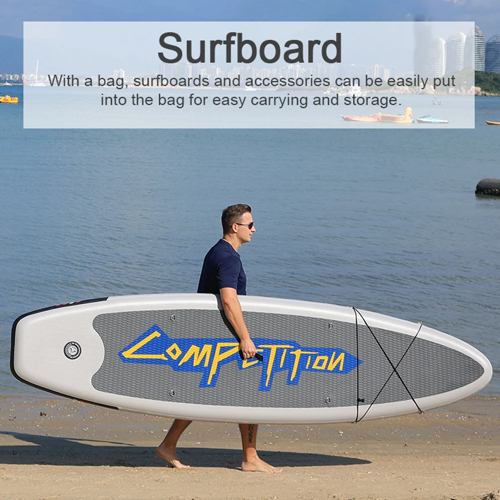 

Inflatable Stand-Up Surfboard Seaside Beach Water-skiing Surfboard Pulp Board Water Sports PVC Paddle Board Surfing Board Russia