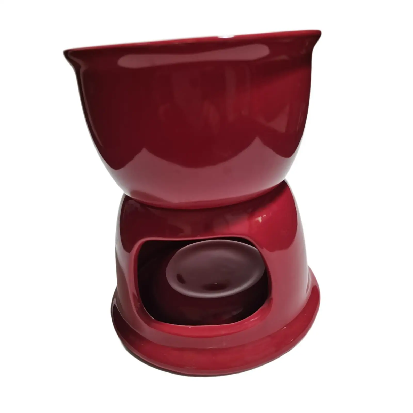 Chocolate Fondue Pot Ceramic Melt Hot Pot Bowl for Party Engagement Birthday