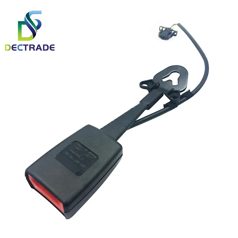 Seat Belt Buckle Extender Clip Socket with Warning Cable for Audi A4 B6 B7 2001-2008 8E0 857 755 8ED 857 755 8E0857755