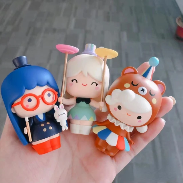 MOMIJI CIRCUS Series POP MART Confirm Figurine Lion Elephant Kawaii Figure Doll Designer Toy Festival Gift Collection Ornament 5
