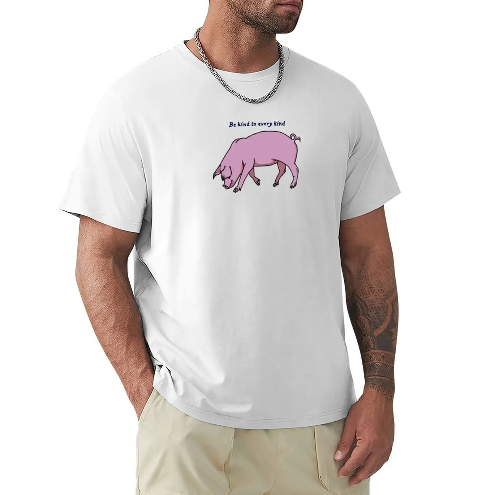 

Pig art (for activism or for yourself) T-Shirt customs aesthetic clothes men clothing