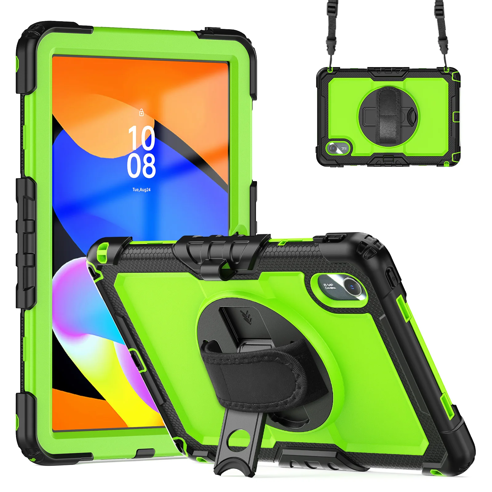 Universal Tablet Case with Screen Protector - Enhanced Protection and Style