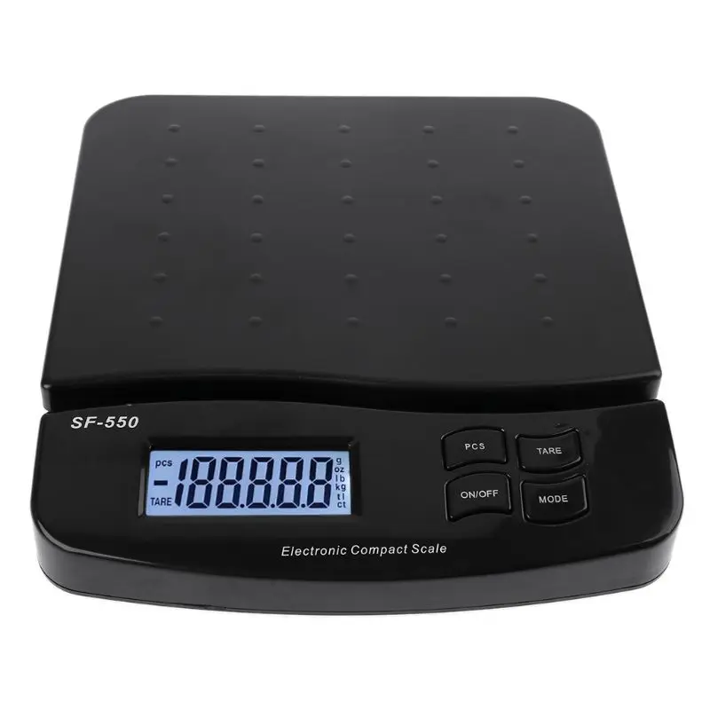 

Square Scale 55 x 0.1 OZ Digital Postals Shipping Scale with Counting Function Auto Read Hold 1G Accuracy 6Units R9UF