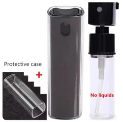 Universal 2 - in - 1 Screen Cleaner Kit with Spray and Wipe Tools (Black)