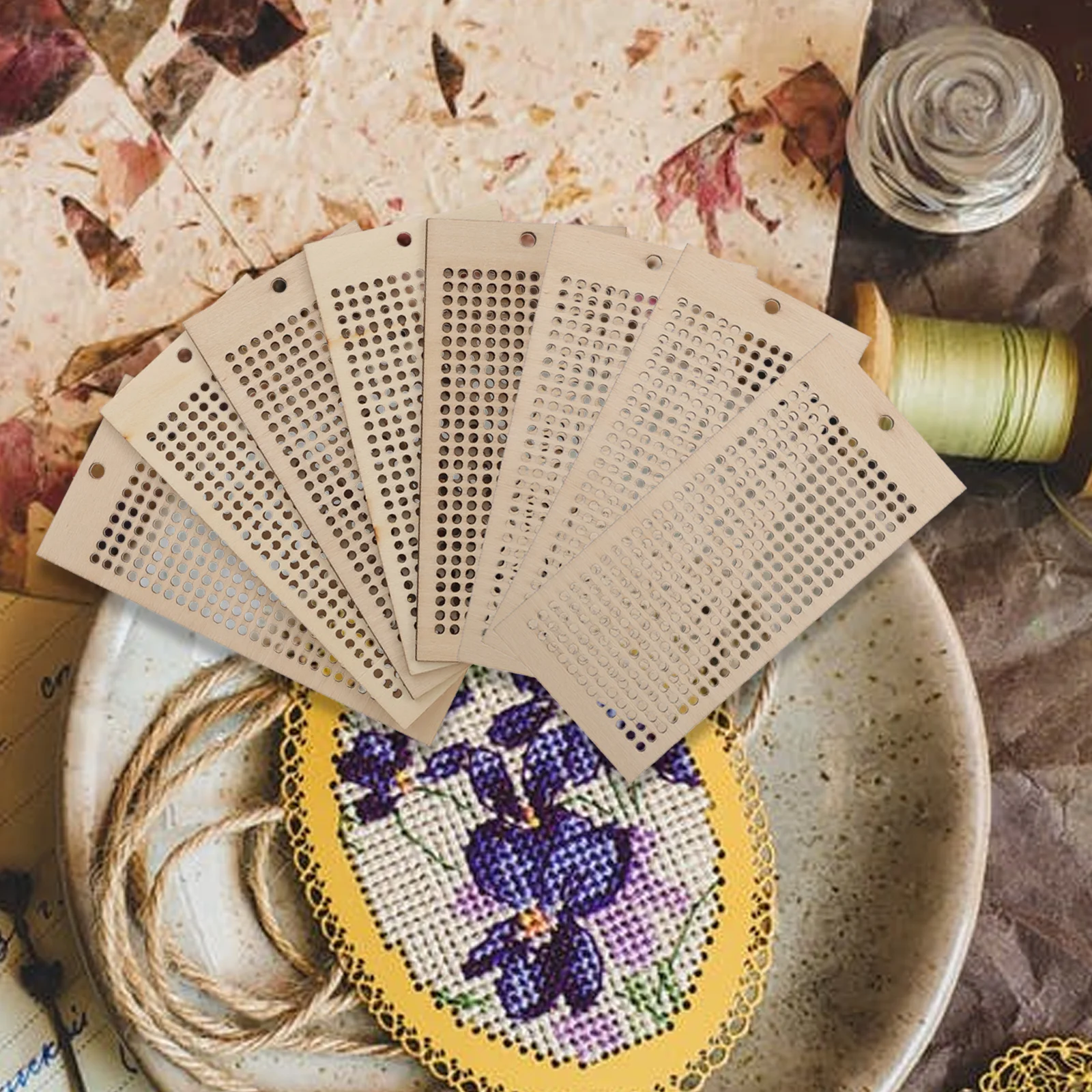 Рисунок 4 - Фотообои с деревянной вышивкой