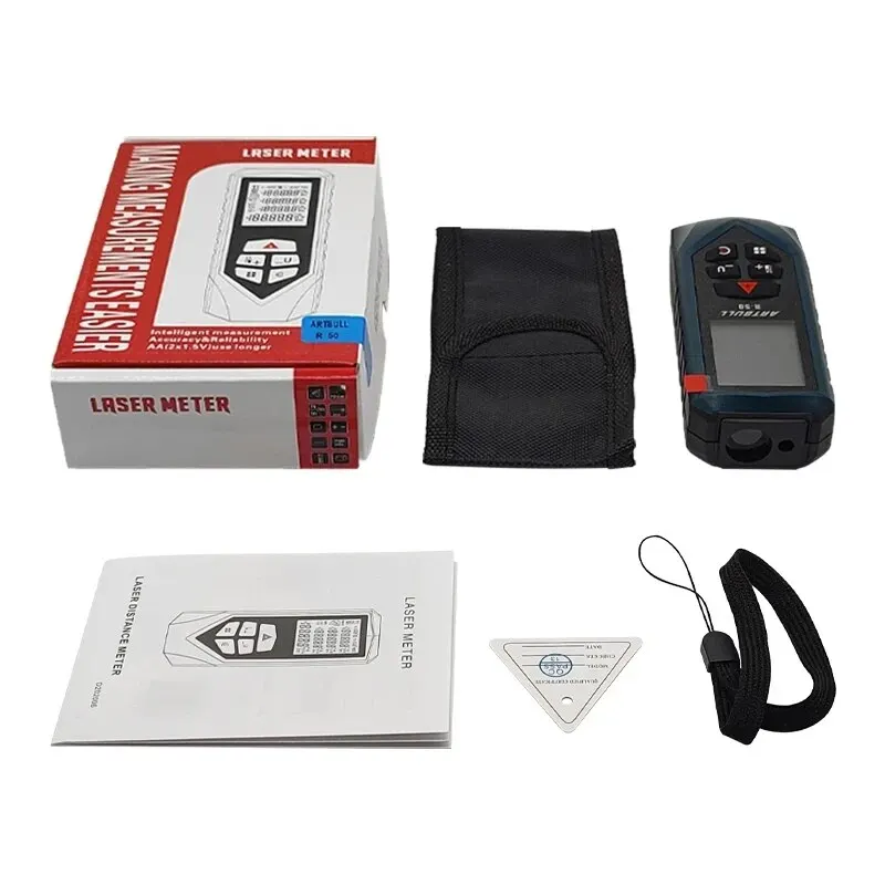 Infrared Laser Rangefinder 50m 100m Digital Laser Distance Meter Tape Measure laser rangefinder