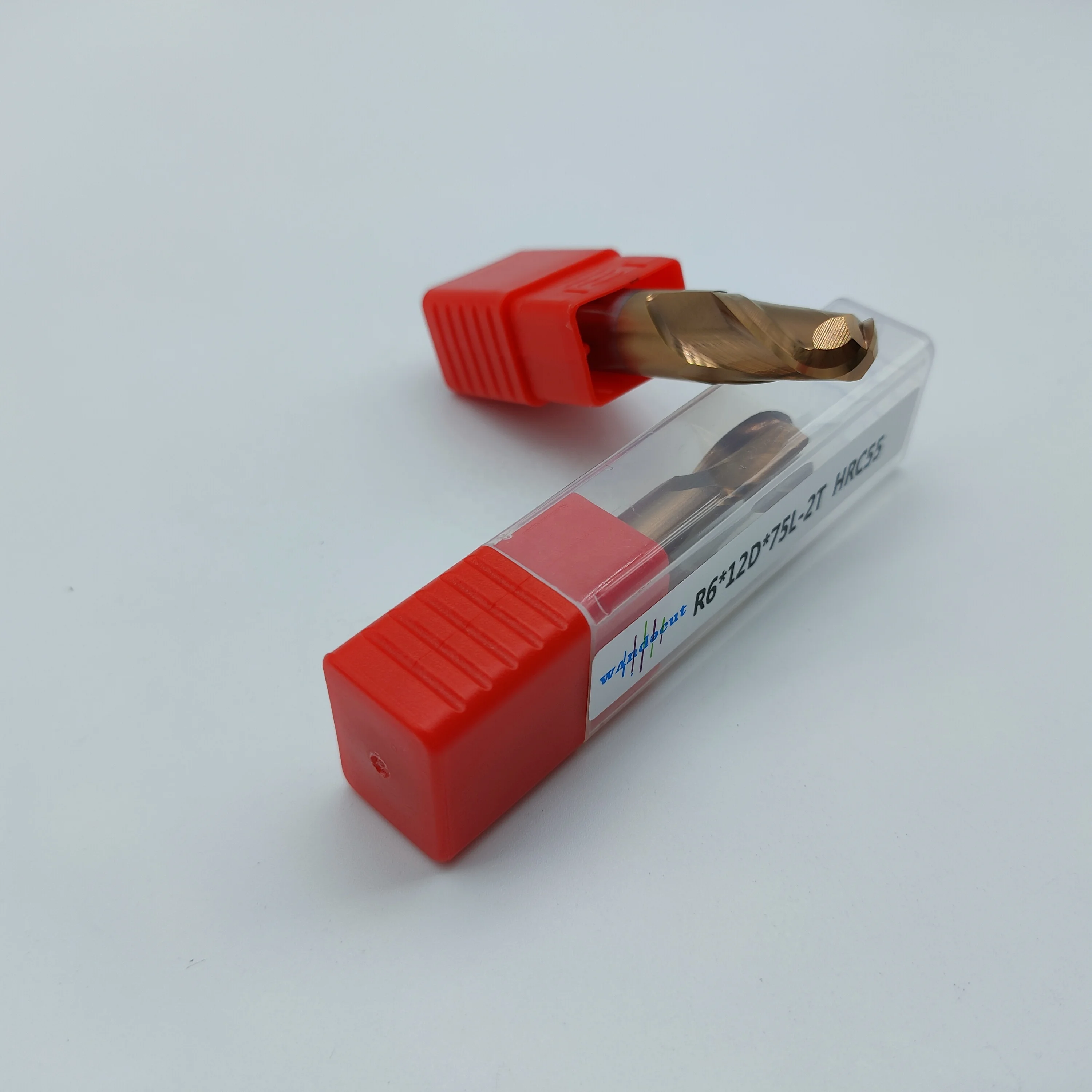 

HRC55 2Flutes Carbide Square Ball Nose Cutting Tools