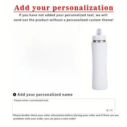 Customized Insulated Stainless Steel Water Bottle with Straw - Ideal Gift for Fitness & Cycling Enthusiasts (WHITE)