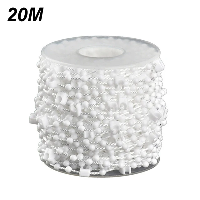 10/20 Meters Roller Blind Bottom Linet Link Klipek Ablak Függőleges Római Redőnyök Gyöngylánc Alkatrészek Függöny Kiegészítők - Image 2