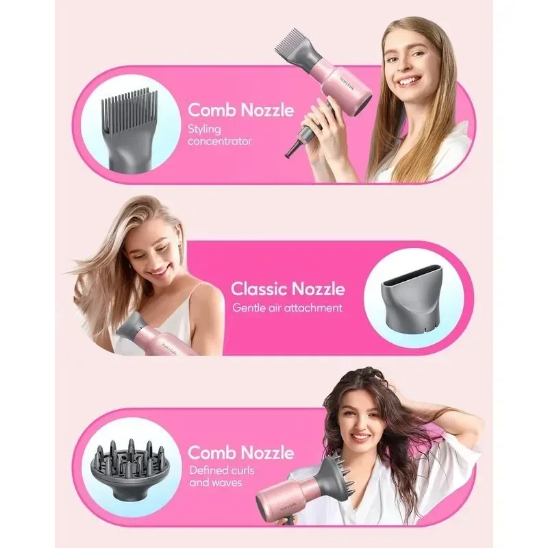 Wavytalk Professional Ionic Hair Dryer with Diffuser 4