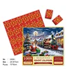 D.G. PLAYER 1008 Pcs Christmas Jigsaw Advent Calendar Christmas Jigsaw Puzzles Countdown Calendar Christmas Themed Party Favors 1