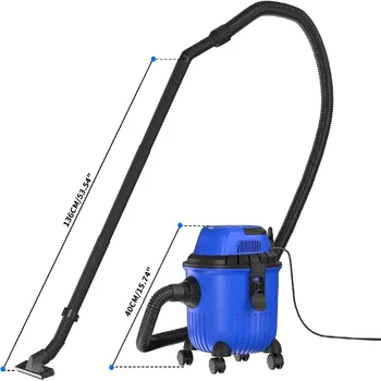 3 IN 1 Vacuum Cleaner, 2000W 15Ltr Bagless with HEPA Filter PowerTools Wet-Dry Vacuums ith Blow Fuction for Garage，Workshop，Home 1