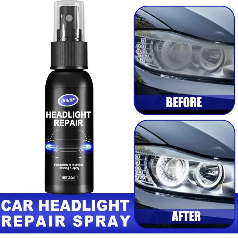 

30ml Car Headlight Repair Fluid Car Headlight Restoration Kit Scratch Remover Repair Agent With Strong Adhesion Car Restore