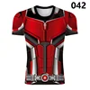 Summer Deadpool Wolverine T-Shirt Football Jersey Men Compression Spiderman Superheros Iron Man Short Sleeve Swimwear GYM Tops 5