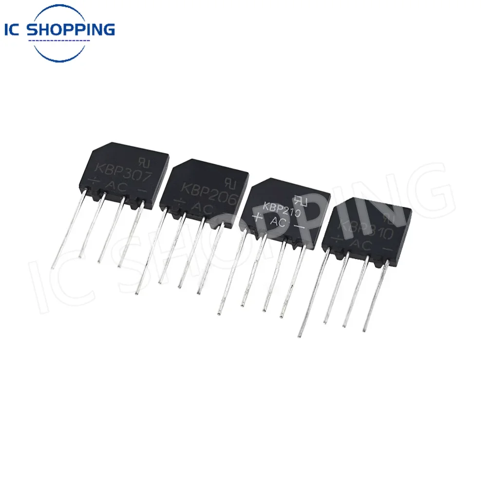 Diode Bridge Rectifier KBP210 KBP307 KBP310 KBP410 KBP610 Power Diode Electronica Componentes 20PCS