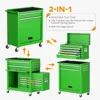 8 Drawers Rolling Tool Chest Assembled with Wheels Detachable Organized Lockable Chest for Workshop Mechanics Garage 4