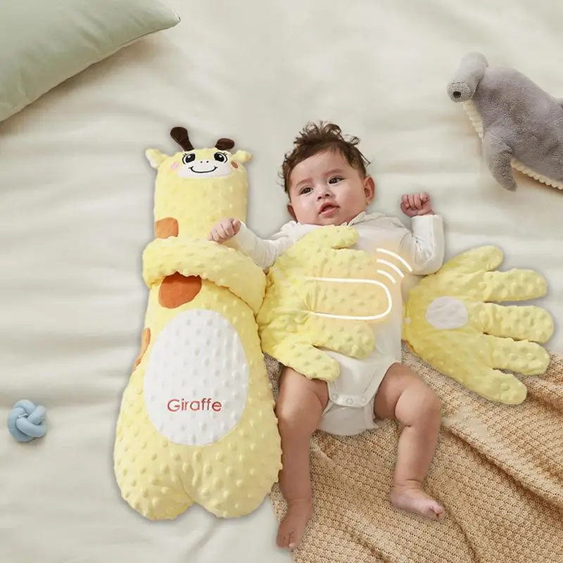 Soothing Baby Sleep Aid Pillow Babies Soothing Palms Baby Sleep Aid Infant Calming Sleeper Remote Control Hand Palms for Toddler 3
