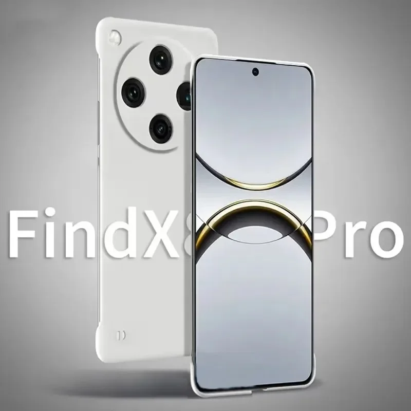 Frameless Slim Matte Hard Back Shockproof Phone Case