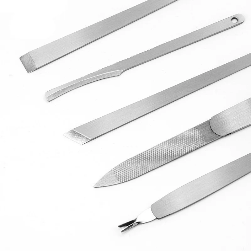 Nail Care Kit Manicure Tools Manicure Pedicure Kit Manicure Set Nail Manicure Tools Manicure Pedicure Tools Cuticle Pusher Dead Skin Remover Pedicure Tools 3/5PC Ingrown Nail Clipper Toenail Scraper Feet Nail Cuticle Pusher Knife Set Dead Skin Remover Files Foot Care