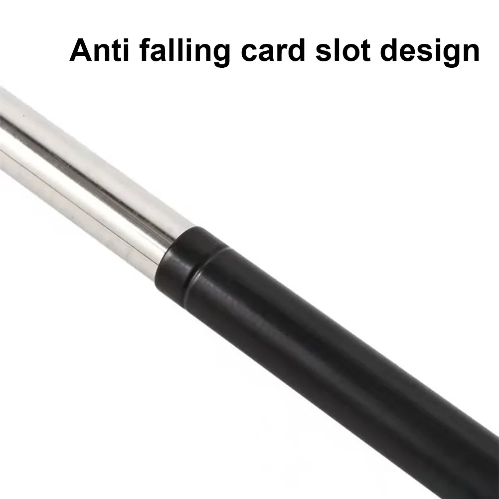 1.5M Retractable Fishing Landing Net Rod Stainless Steel Landing Net Pole Fishing Rod Pole Telescopic Landing Net Handle