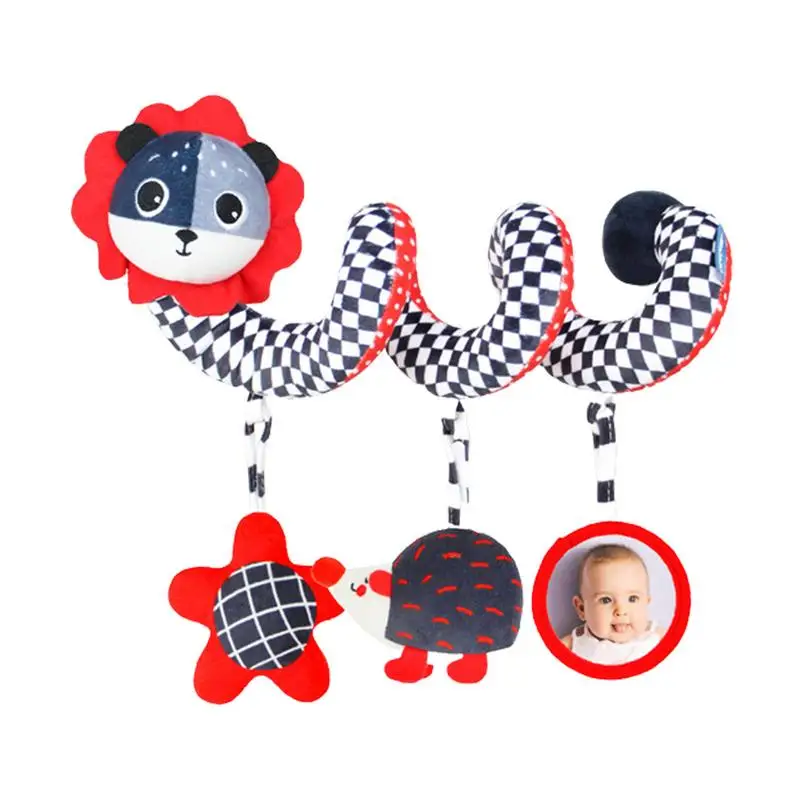 

Singing Baby Stroller Toys With Ringing Bell Crib Spiral Stroller Toys Spiral Activity Hang Pram Toys Infant Car Seat Toy With