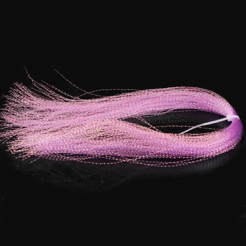35cm Fly Fishing Tinsel Twisted Strand String Line Tying Flash crystal Shining DIY Material Assist Hooks Lure Flies 110Pcs fishing tools fishing accessories fishing tool fishing tackle