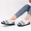 Comwarm Warm Knit Plush Slippers For Women Soft Fluffy Fuzzy House Slippers Indoor Fleece Lined Winter Slippers with Memory Foam 5