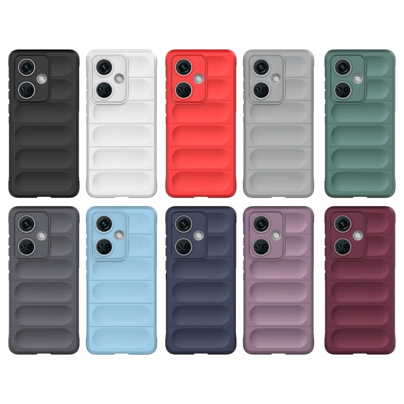 Soft Silicone Shockproof Phone Back Bumper Case - Skin-Friendly Protection Cover
