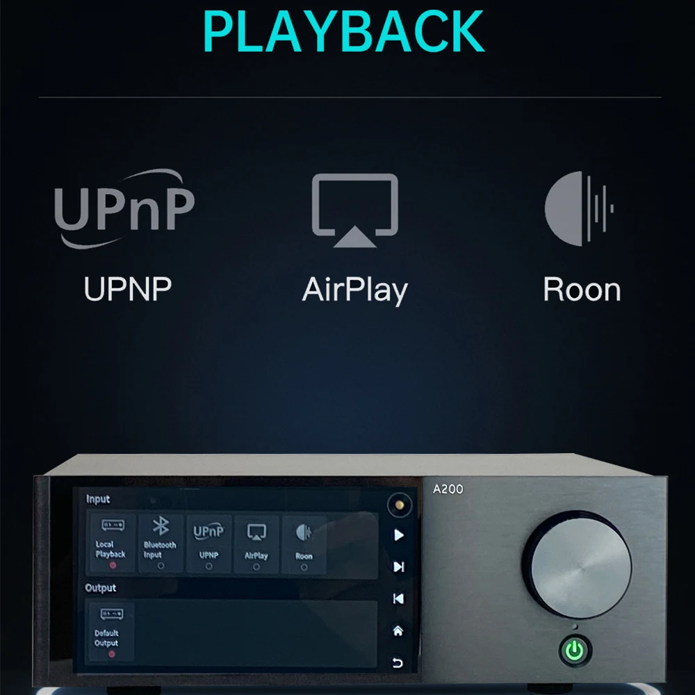 VOVOFOX HiFi Lossless Music Player A200 FPGA Decoding Hi-Res Audio
