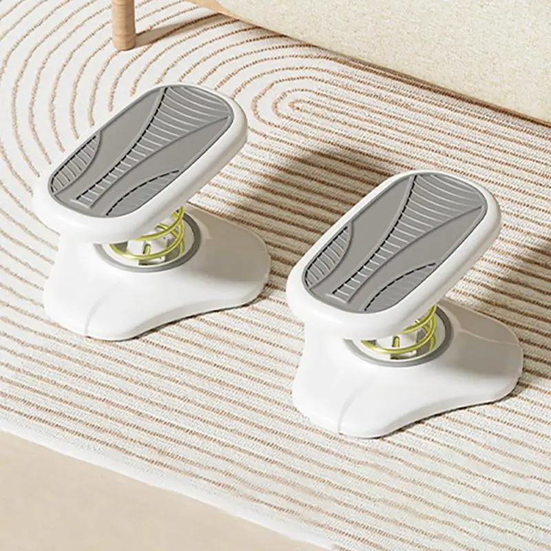 

1PC Under Desk Foot Pedal With Spring Flexible And Elastic Footrest For Foot Leg Relax Multifunctional Toilet Office Footstool