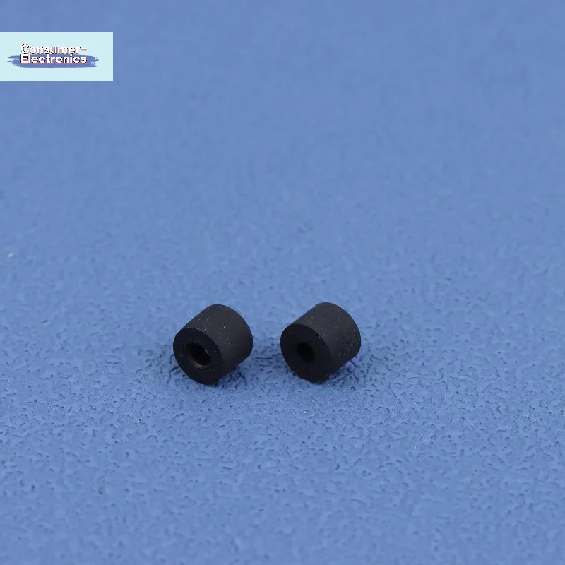 【2Pcs 7x6x5.5x1.5mm 카세트 플레이어용 핀치 롤러 고무 링 워크맨 압력 레코더 음악 플레이어 벨트 휠】