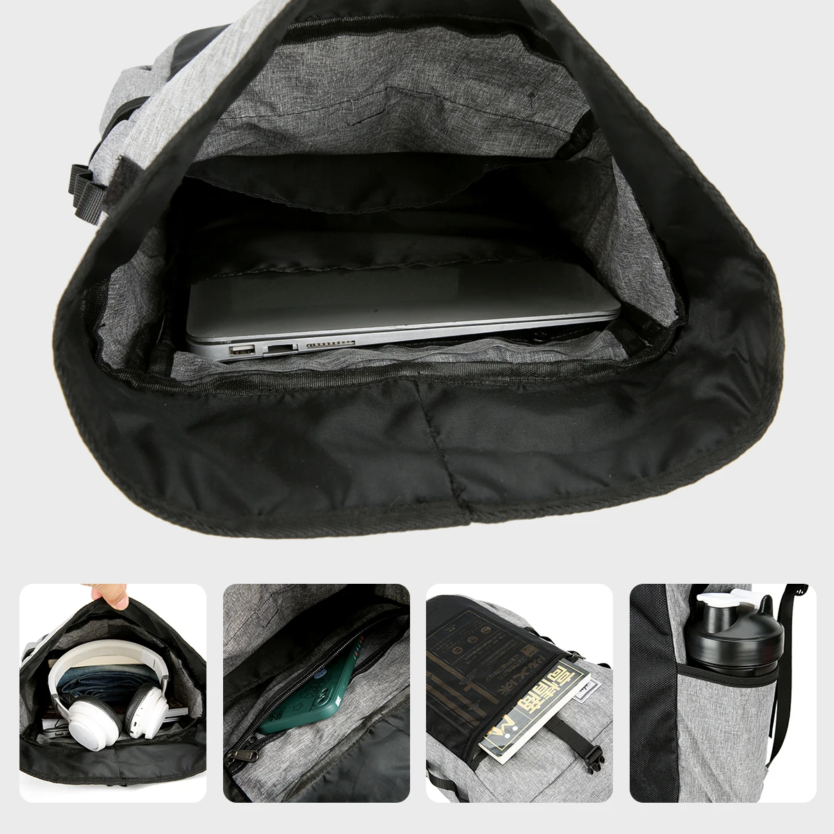 New Outdoor Leisure Folding Backpack for Men and Women Lightweight Portable Storage Travel Backpack Waterproof Mountaineering Bag